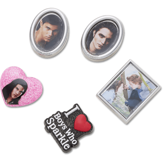 Women / Men / Kids Crocs - The Twilight Saga 5 Pack Jibbitz Shoe Charm
