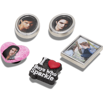 Women / Men / Kids Crocs - The Twilight Saga 5 Pack Jibbitz Shoe Charm