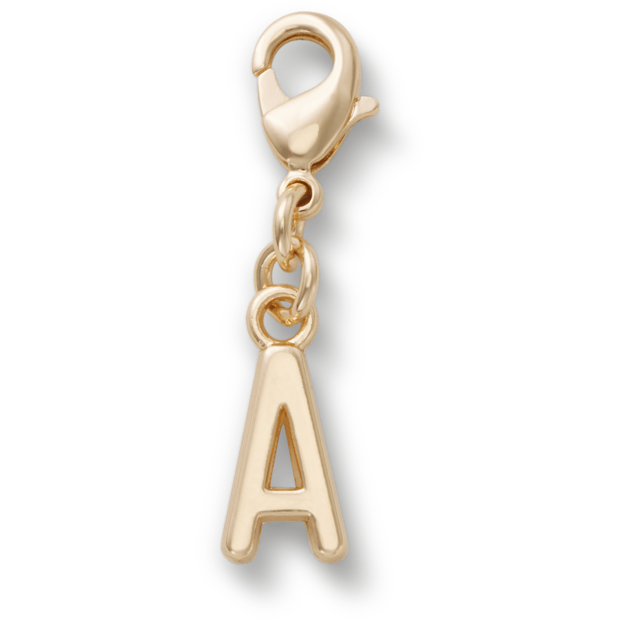 Women / Men / Kids Crocs - Gold Letter A Charm Jibbitz™ charms