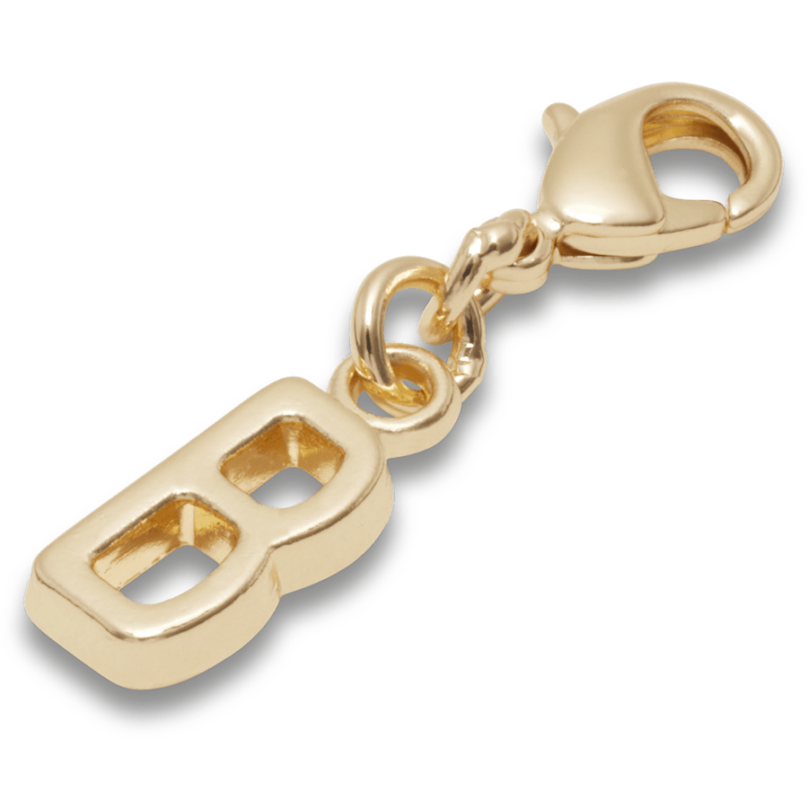Women / Men / Kids Crocs - Gold Letter B Charm Jibbitz™ charms