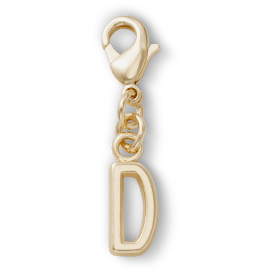 Women / Men / Kids Crocs - Gold Letter D Charm Jibbitz™ charms