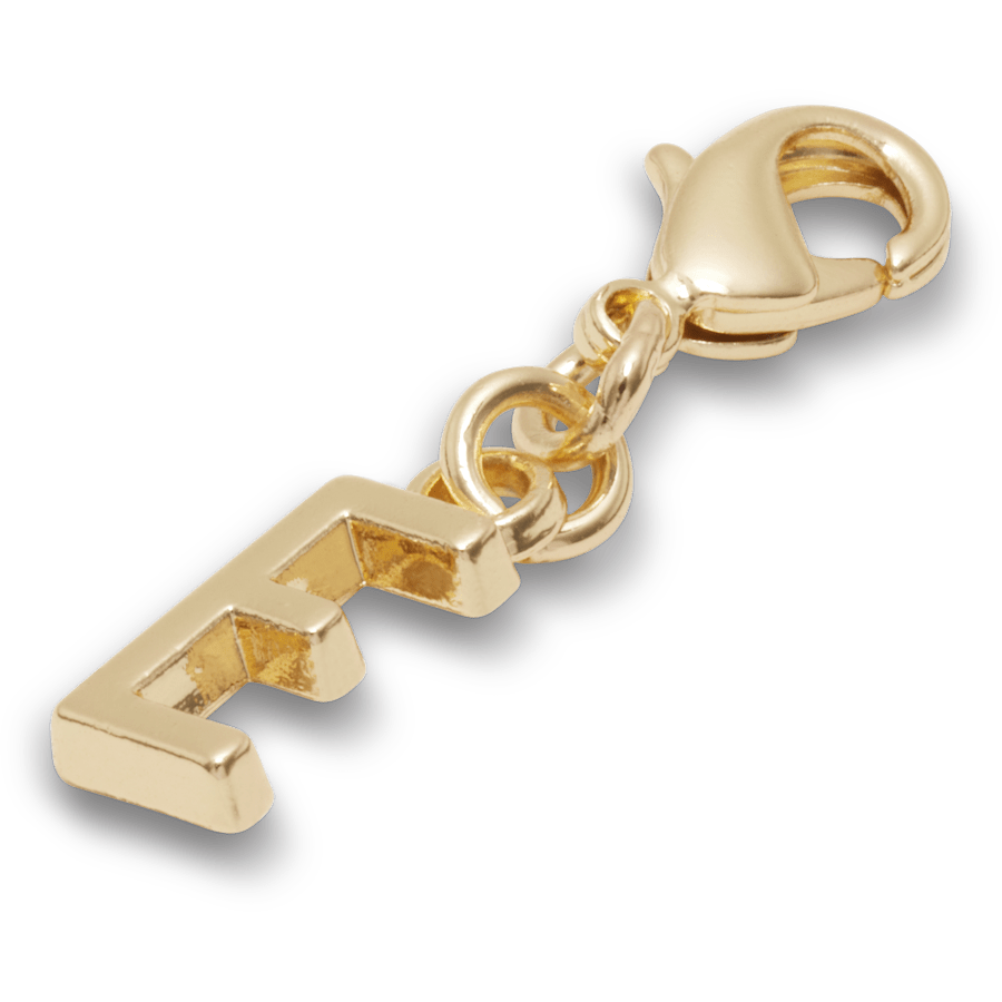 Women / Men / Kids Crocs - Gold Letter E Charm Jibbitz™ charms