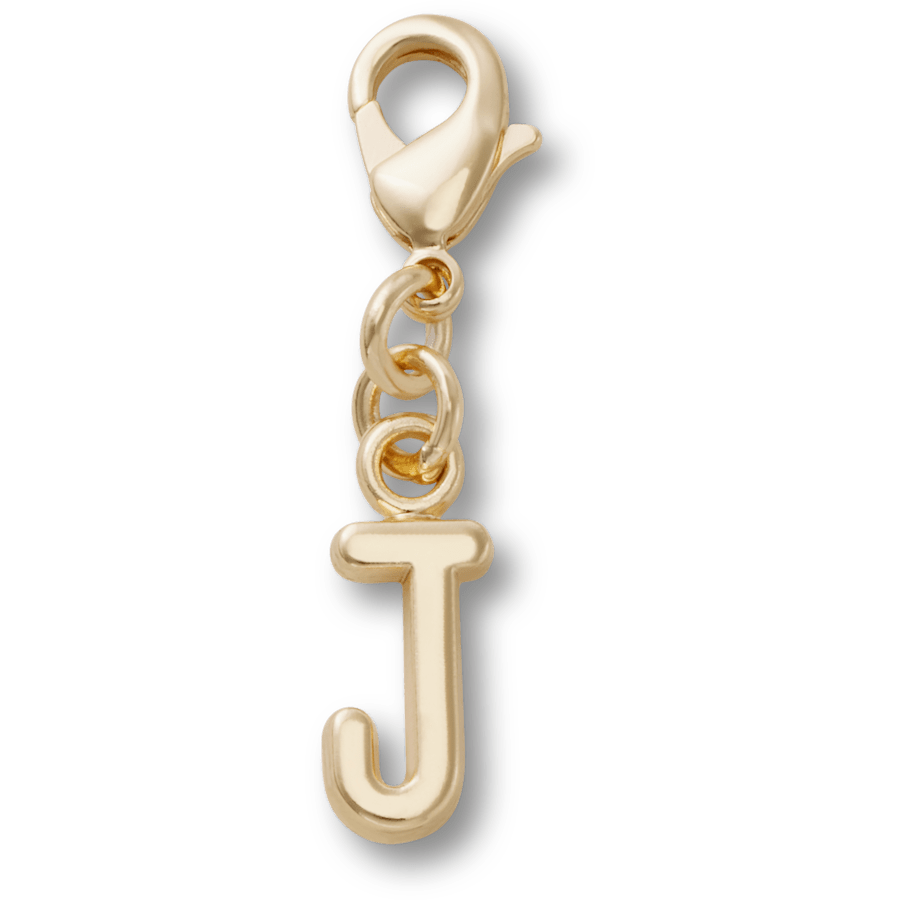Women / Men / Kids Crocs - Gold Letter J Charm Jibbitz™ charms