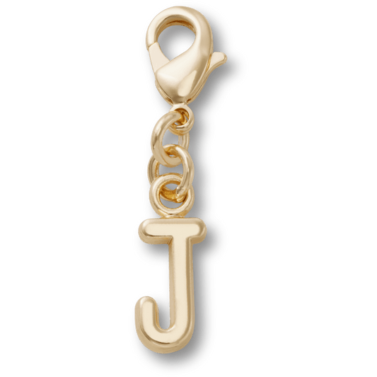 Women / Men / Kids Crocs - Gold Letter J Charm Jibbitz™ charms