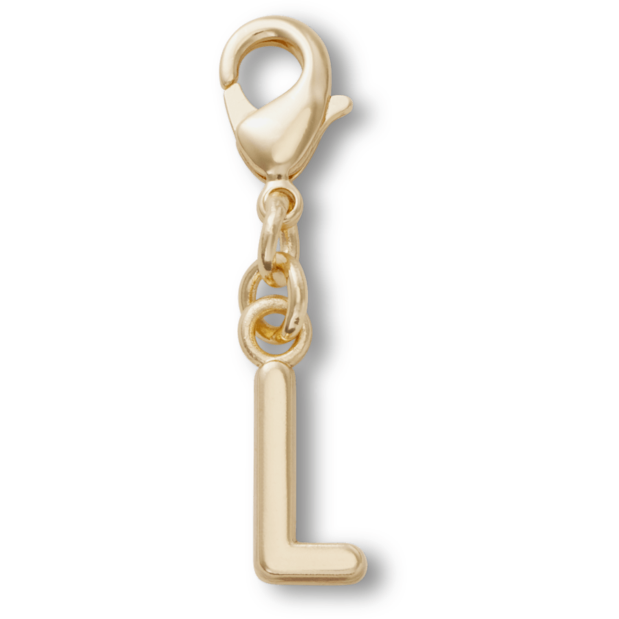 Women / Men / Kids Crocs - Gold Letter L Charm Jibbitz™ charms