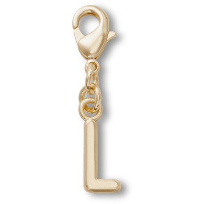 Women / Men / Kids Crocs - Gold Letter L Charm Jibbitz™ charms