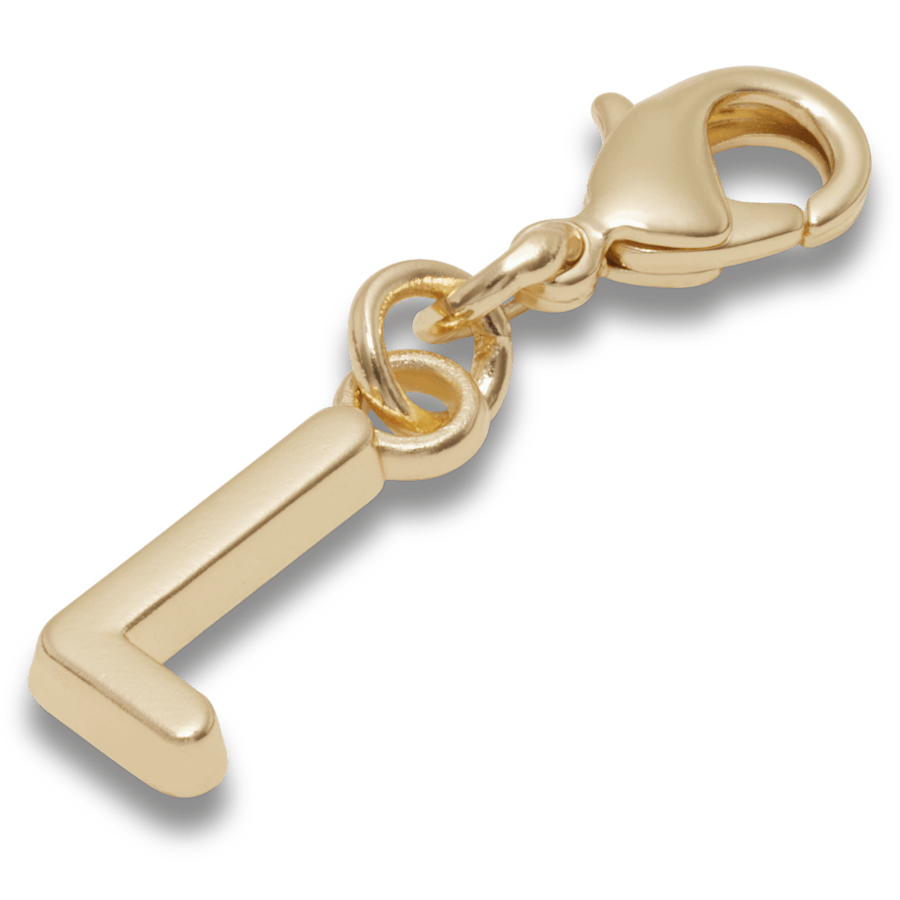 Women / Men / Kids Crocs - Gold Letter L Charm Jibbitz™ charms