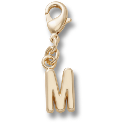 Women / Men / Kids Crocs - Gold Letter M Charm Jibbitz™ charms