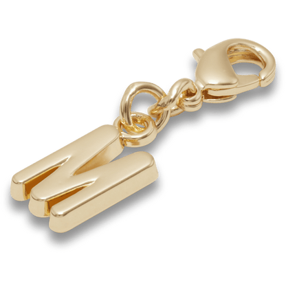 Women / Men / Kids Crocs - Gold Letter M Charm Jibbitz™ charms