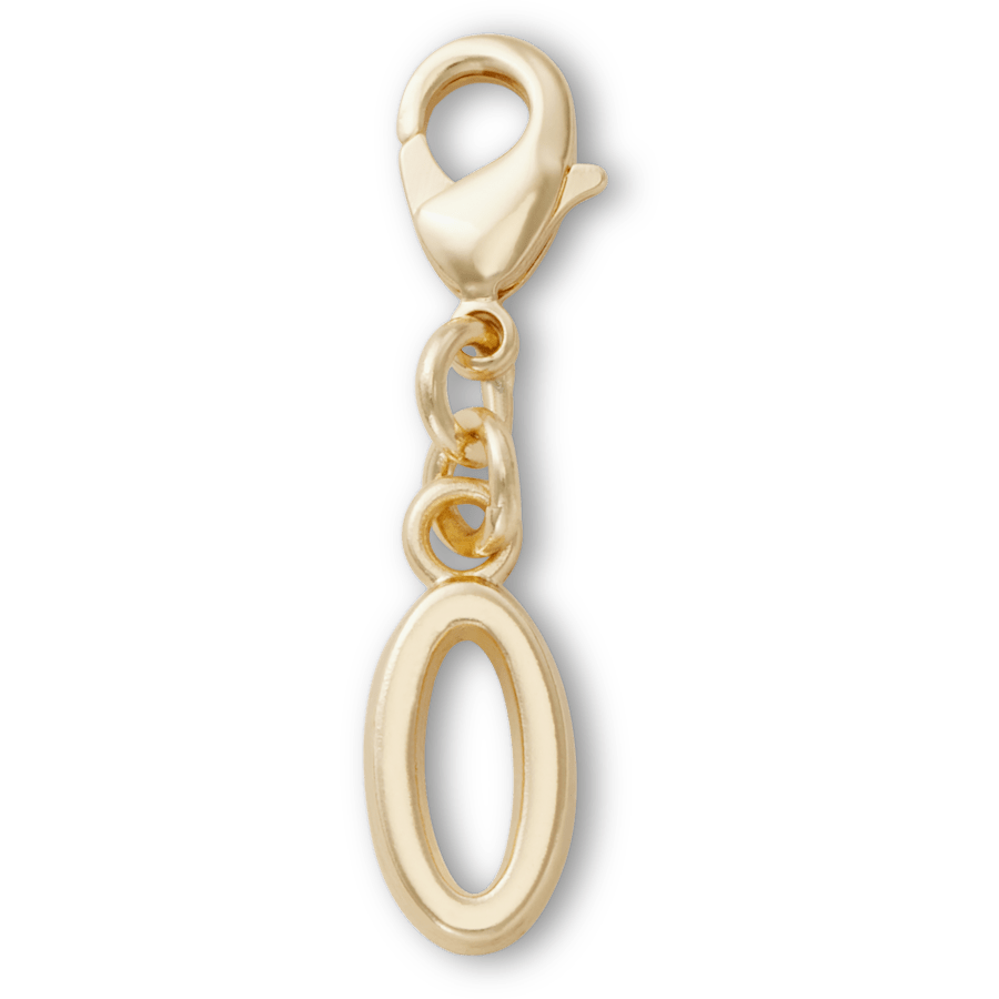 Women / Men / Kids Crocs - Gold Letter O Charm Jibbitz™ charms