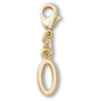 Women / Men / Kids Crocs - Gold Letter O Charm Jibbitz™ charms