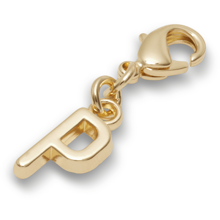 Women / Men / Kids Crocs - Gold Letter P Charm Jibbitz™ charms