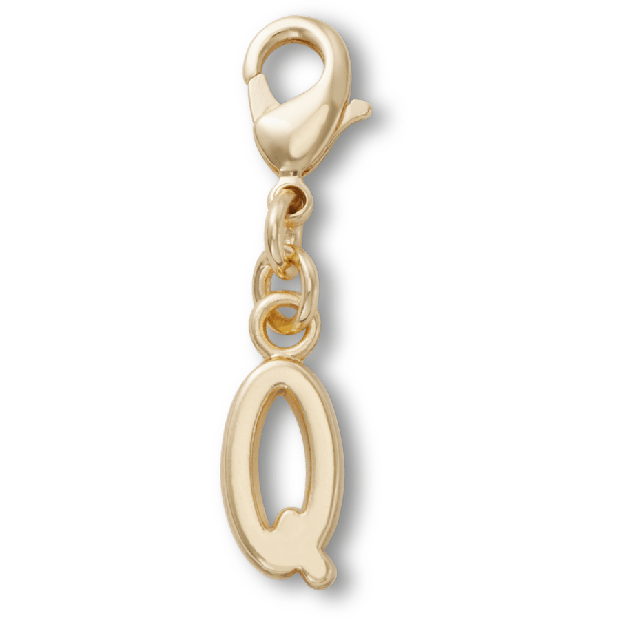 Women / Men / Kids Crocs - Gold Letter Q Charm Jibbitz™ charms