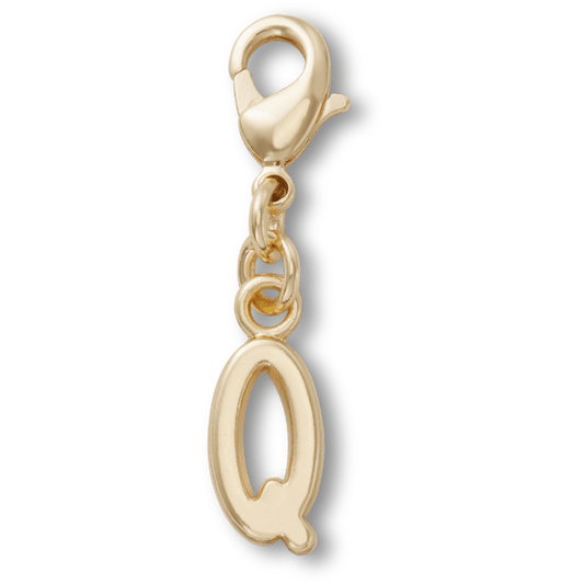 Women / Men / Kids Crocs - Gold Letter Q Charm Jibbitz™ charms