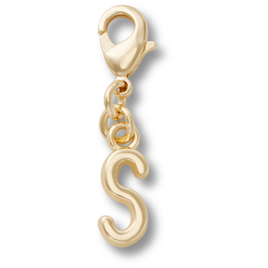 Women / Men / Kids Crocs - Gold Letter S Charm Jibbitz™ charms