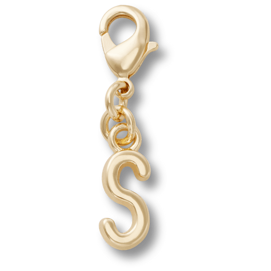 Women / Men / Kids Crocs - Gold Letter S Charm Jibbitz™ charms