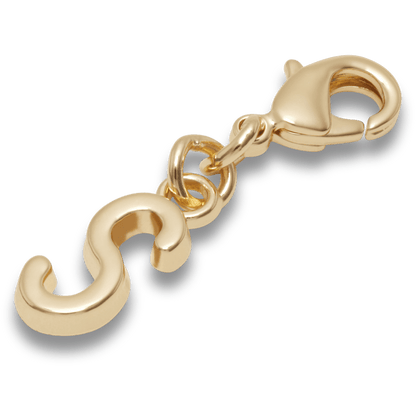 Women / Men / Kids Crocs - Gold Letter S Charm Jibbitz™ charms