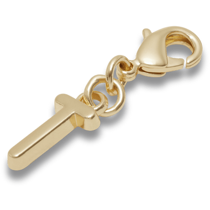 Women / Men / Kids Crocs - Gold Letter T Charm Jibbitz™ charms