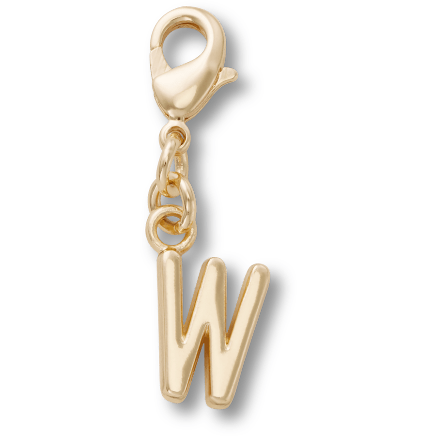 Women / Men / Kids Crocs - Gold Letter W Charm Jibbitz™ charms
