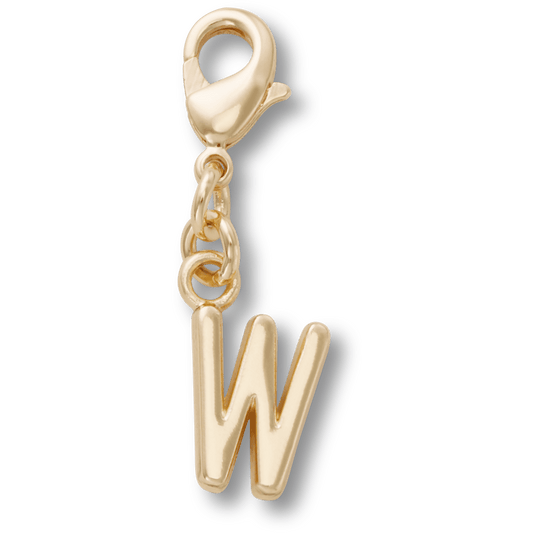 Women / Men / Kids Crocs - Gold Letter W Charm Jibbitz™ charms