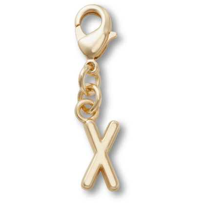 Women / Men / Kids Crocs - Gold Letter X Charm Jibbitz™ charms