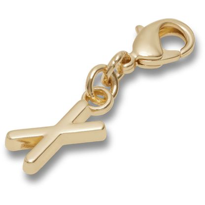 Women / Men / Kids Crocs - Gold Letter X Charm Jibbitz™ charms