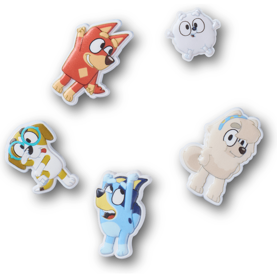 Women / Men / Kids Crocs - Bluey 5 Pack Jibbitz Shoe Charm