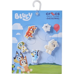Crocs Bluey 5 Pack Jibbitz Shoe Charm Women|Men|Kids|Jibbitz™ Charms