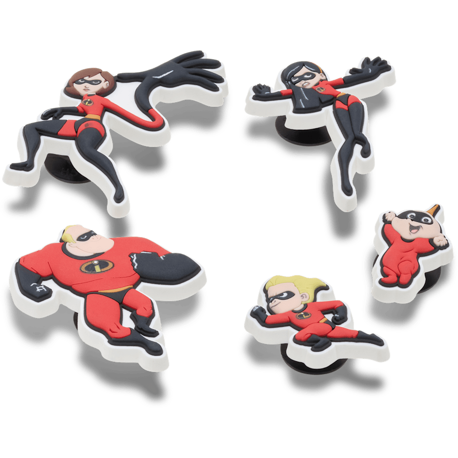 Women / Men Crocs - Pixar Incredibles 5 Pack Jibbitz charm
