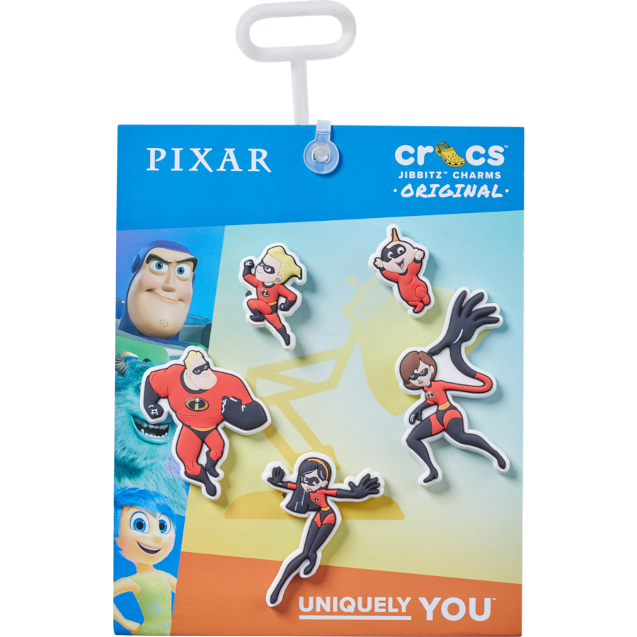 Women / Men Crocs - Pixar Incredibles 5 Pack Jibbitz charm