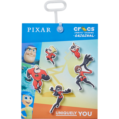 Women / Men Crocs - Pixar Incredibles 5 Pack Jibbitz charm