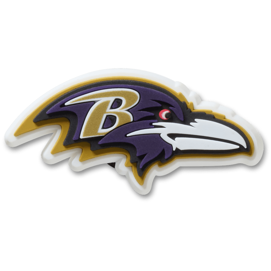Women / Men Crocs - NFL Baltimore Ravens Logo Jibbitz™ charms