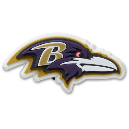 Women / Men Crocs - NFL Baltimore Ravens Logo Jibbitz™ charms