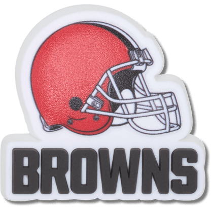 Women / Men Crocs - NFL Cleveland Browns Logo Jibbitz™ charms