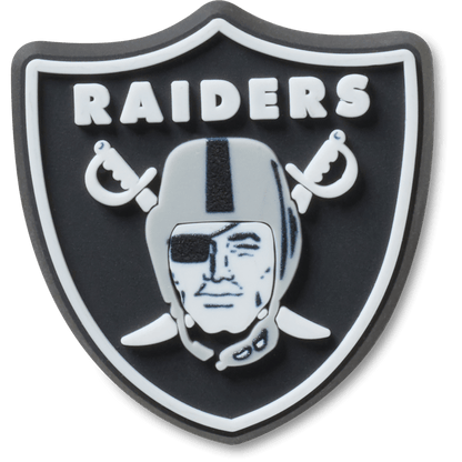 Women / Men Crocs - NFL Las Vegas Raiders Logo Jibbitz™ charms