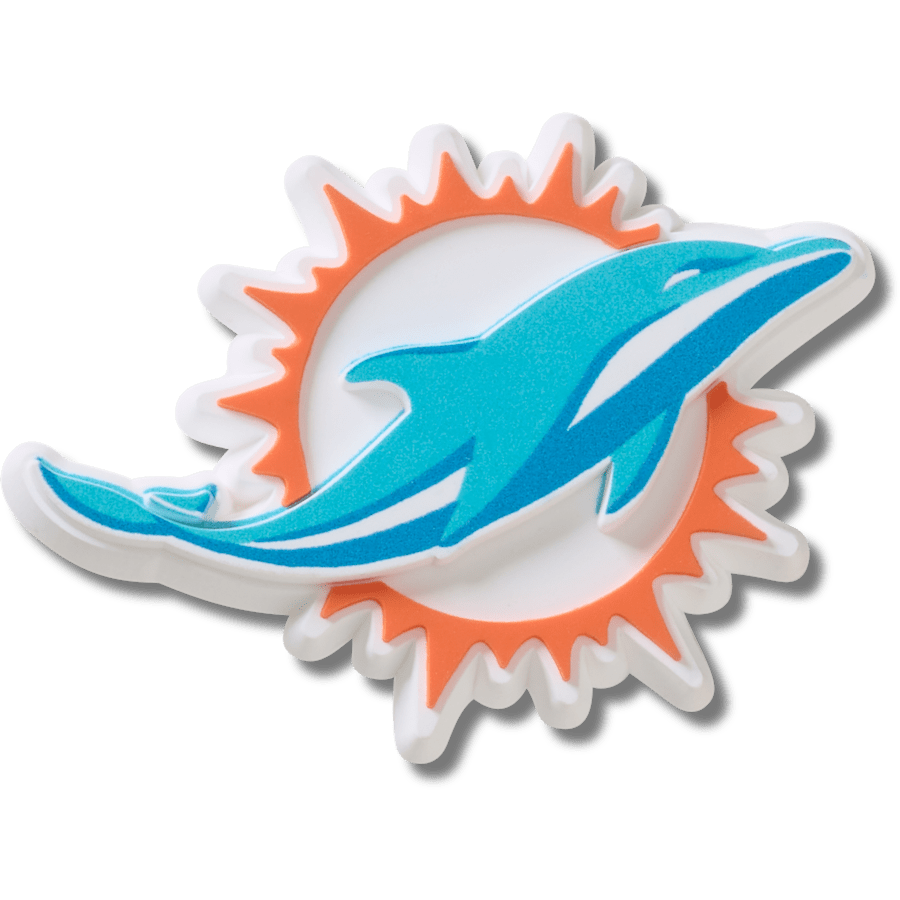 Women / Men Crocs - NFL Miami Dolphins Logo Jibbitz™ charms