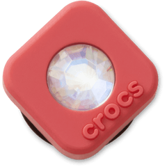 Crocs Red Square PVC SMT Gem Jibbitz™ charms Women|Men|Jibbitz™ Charms