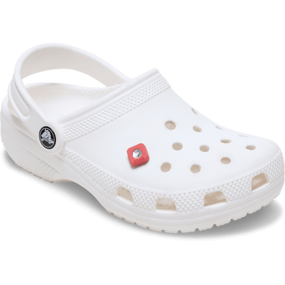 Women / Men Crocs - Red Square PVC SMT Gem Jibbitz™ charms