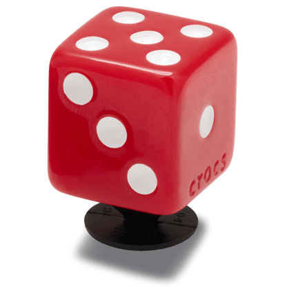 Women / Men Crocs - Red Dice Jibbitz™ charms