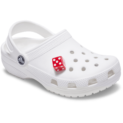 Women / Men Crocs - Red Dice Jibbitz™ charms