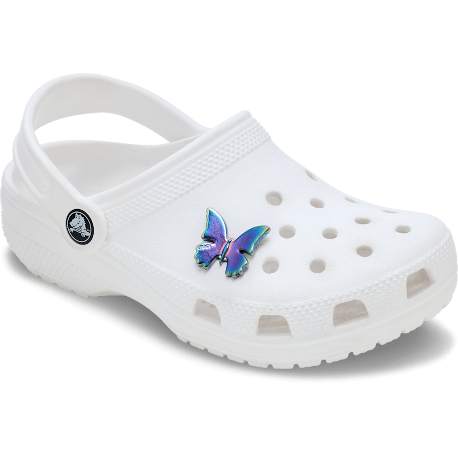 Women / Men Crocs - Iridescent Butterfly Jibbitz™ charms
