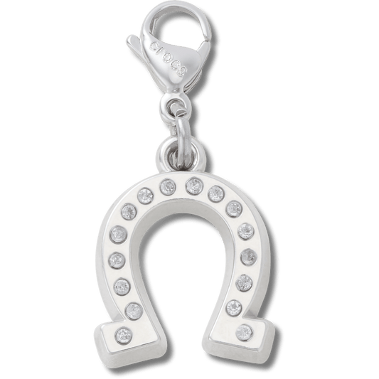 Women / Men / Kids Crocs - Lucky Silver Horseshoe Charm Jibbitz charm