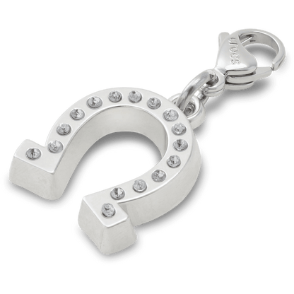 Women / Men / Kids Crocs - Lucky Silver Horseshoe Charm Jibbitz charm