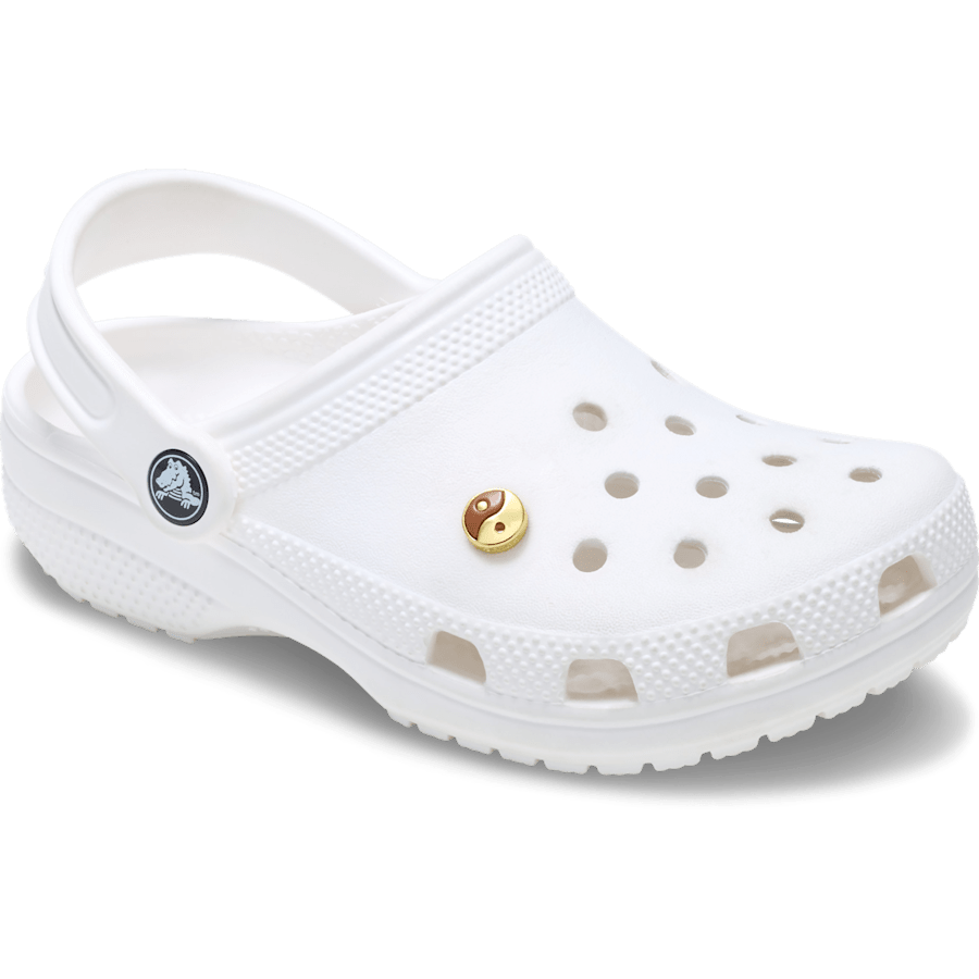 Women / Men Crocs - Brown Yin Yang Icon Jibbitz™ charms