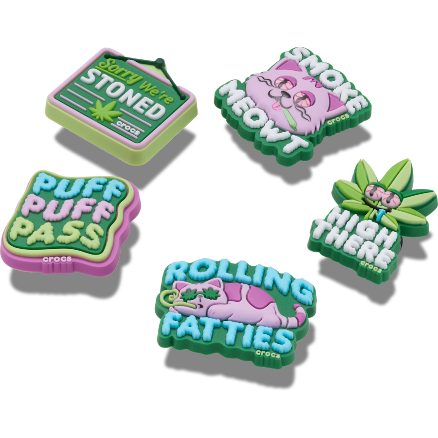 Women / Men Crocs - 420 Hemp Cuties 5 Pack Jibbitz™ charms
