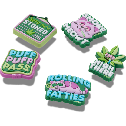 Women / Men Crocs - 420 Hemp Cuties 5 Pack Jibbitz™ charms