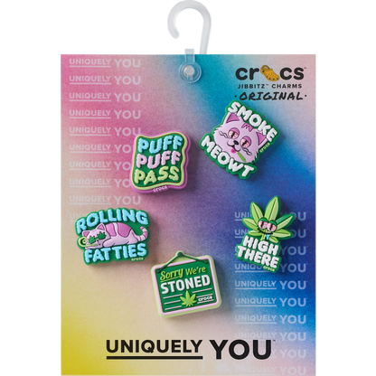 Women / Men Crocs - 420 Hemp Cuties 5 Pack Jibbitz™ charms