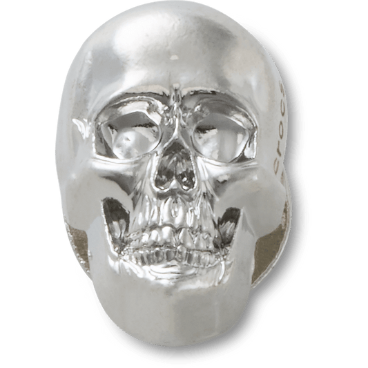 Women / Men Crocs - Silver Skull Jibbitz™ charms