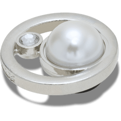 Crocs Silver Ring With Pearl Jibbitz™ charms Women|Men|Jibbitz™ Charms