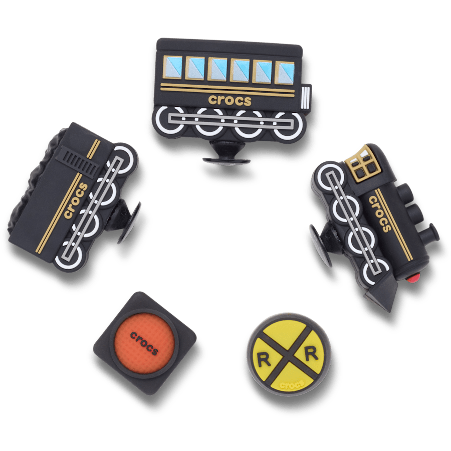 Women / Men Crocs - 3D Train 5 Pack Jibbitz™ charms